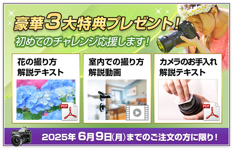 豪華3大特典